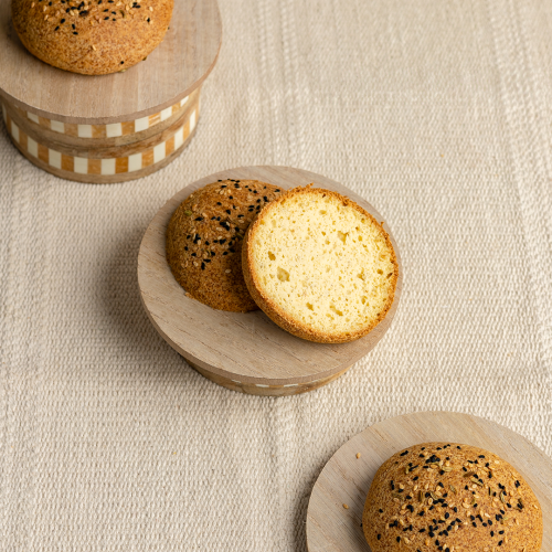 خبز برجر كيتو