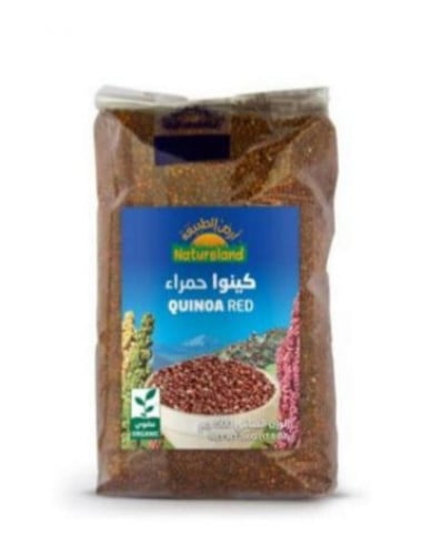 كينوا حمراء من أرض الطبيعة