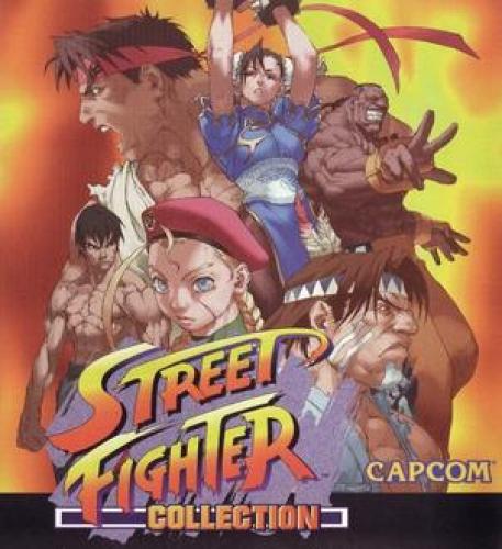 شريط منسوخ للعبة Street Fighter Collection