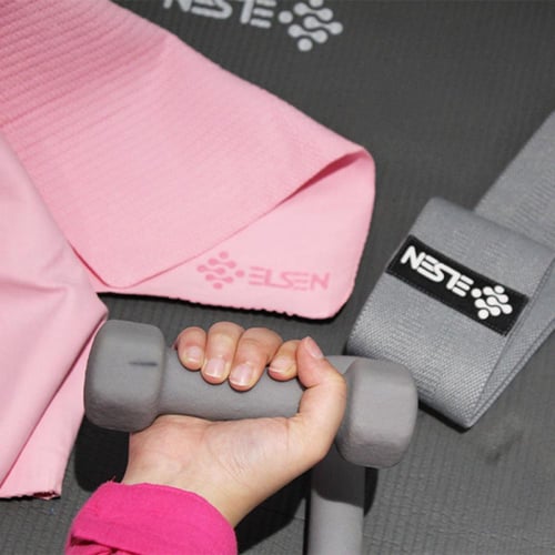 المنشفة الباردة باللون الأصفر من ايلسين