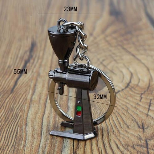 ميدالية مفاتيح طاحونة باللون الأسود من باريستار