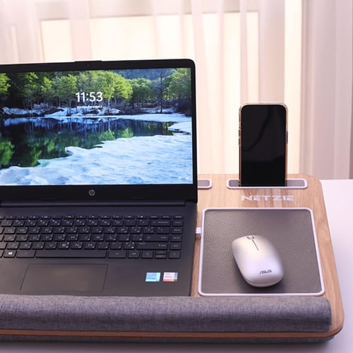 ستاند لابتوب خشبي كبير من نيتزي