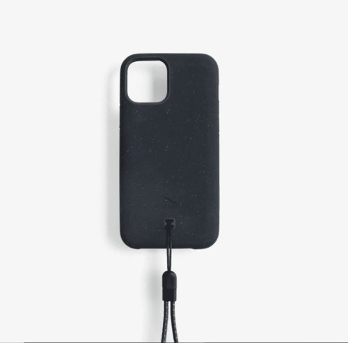 كفر ايفون 12 برو أسود مقاوم للصدمات من لاندر