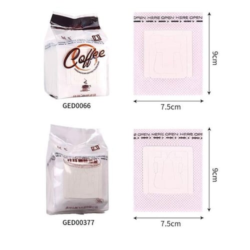 بكج فلاتر قهوة ورقية 50 قطعة من باريستار