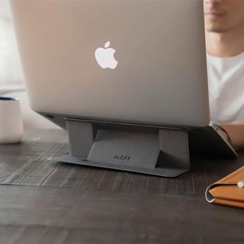ستاند لابتوب رصاصي من موفت