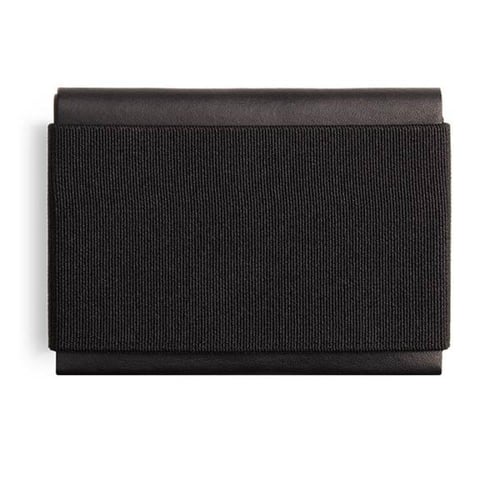 محفظة بطاقات الإصدار الثالث باللون الأسود من تروف