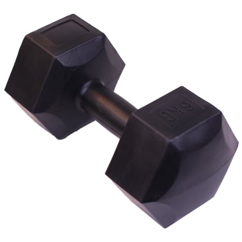 زوج دنابل باللون الأسود بوزن 6 كجم