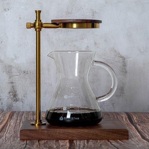 حامل قمع ترشيح القهوة خشبي من باريستار