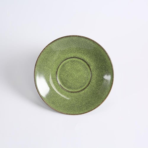 كوب قهوة سيراميك (صلصال أخضر )بسعة 140 مل من باريس...