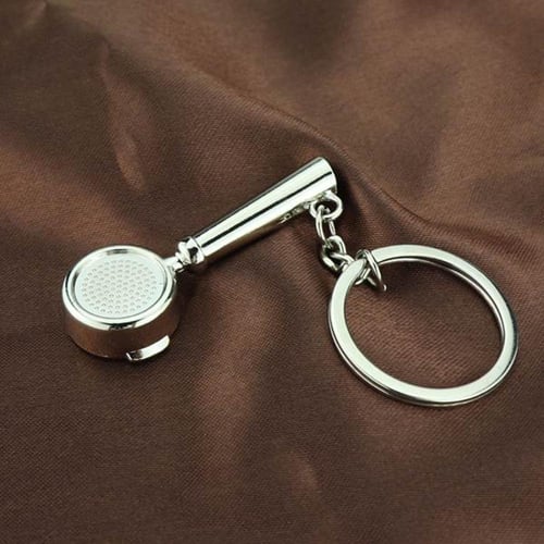 ميدالية مفاتيح قهوة بورتفلتر باللون الفضي من باريس...