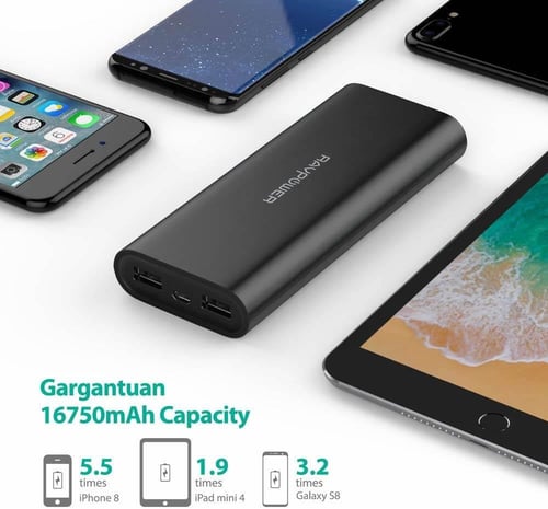 شاحن متنقل 16700 مللي امبير من راف باور