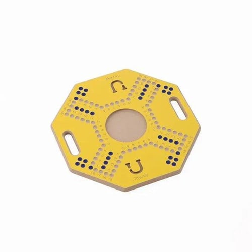 لعبة جاكارو فاخرة ملونة لأربع أشخاص بكامل ملحقاتها...