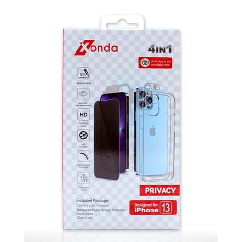 بكج الحماية لآيفون 13 برو ماكس من زوندا