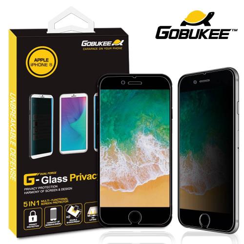 استكر حماية ايفون 7 / 8 أسود واستكر خصوصية من غوبو...