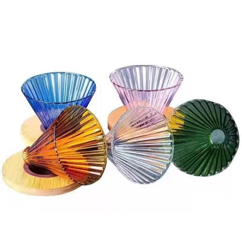 قمع ترشيح زجاجي بنفسجي من باريستار