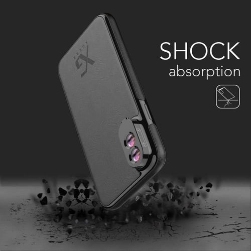 كفر ايفون اكس وايفون اكس اس مع 3 عدسات من اكسقير