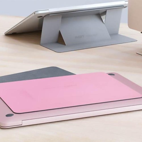 ستاند لابتوب رصاصي من موفت