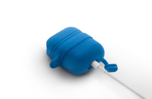 كفر اير بودز مقاوم للماء والصدمات باللون الأزرق