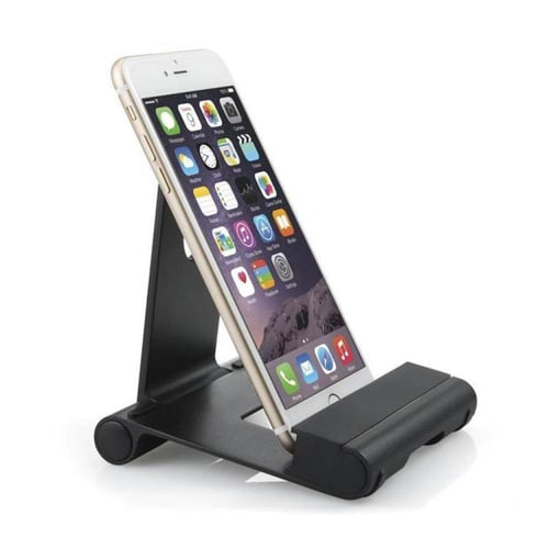 ستاند مكتبي مناسب للجوالات و التابلت باللون الأسود