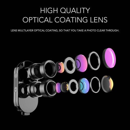 كفر ايفون اكس وايفون اكس اس مع 3 عدسات من اكسقير