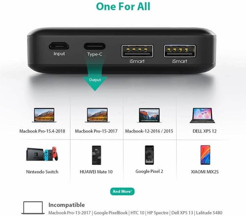 شاحن متنقل 26800 مللي امبير من راف باور