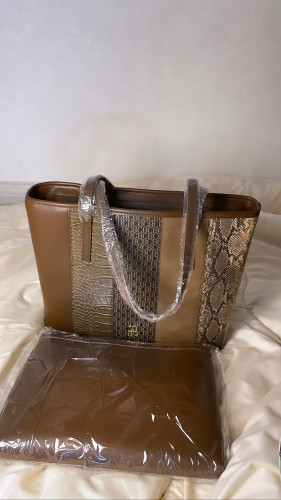 شنط لون coffee