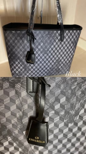 شنطة مع باوتش-black