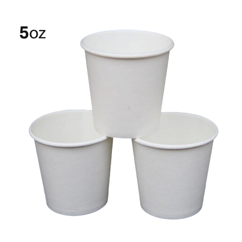 أكواب ورقية سنغل مقاس 5 اونص