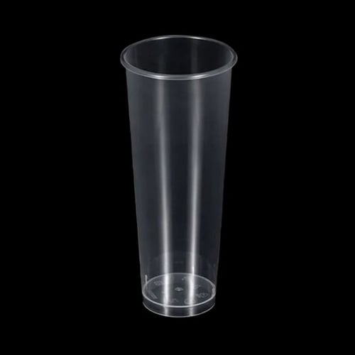 أكواب بلاستيكية شفافة PP مقاس 12 أو 16 أونص