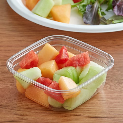 علب بلاستيك شفاف بغطاء بالجمله 250 مل