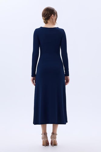 فستان كريب استرتش