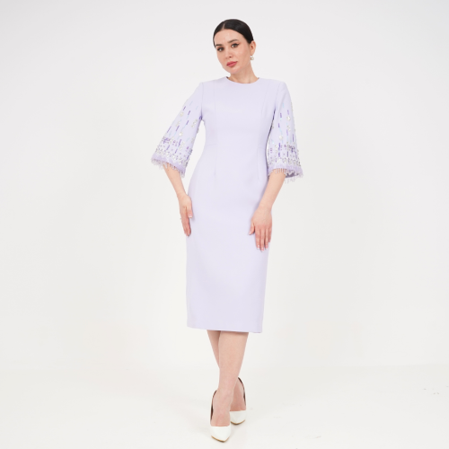 فستان موف فاتح