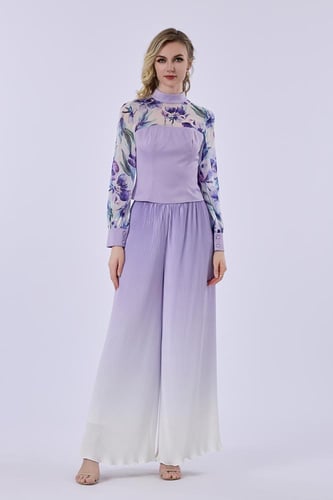 بلوزة ساتان واورغنزا