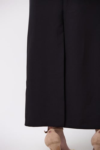 تنورة كريب خصر مرتفع