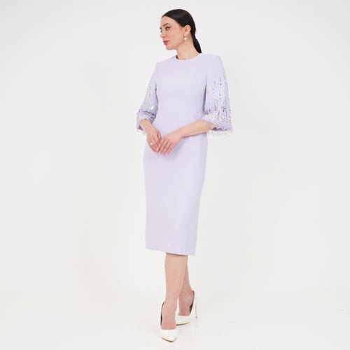 فستان موف فاتح