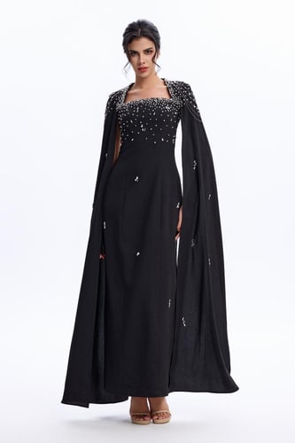 فستان سهرة اسود