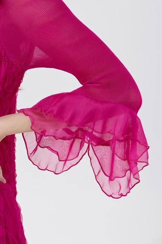 فستان فوشي فري سايز