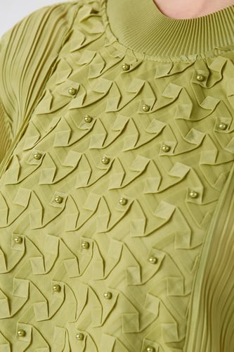 فستان ساتان بليسيه فري سايز