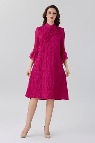 فستان فوشي فري سايز