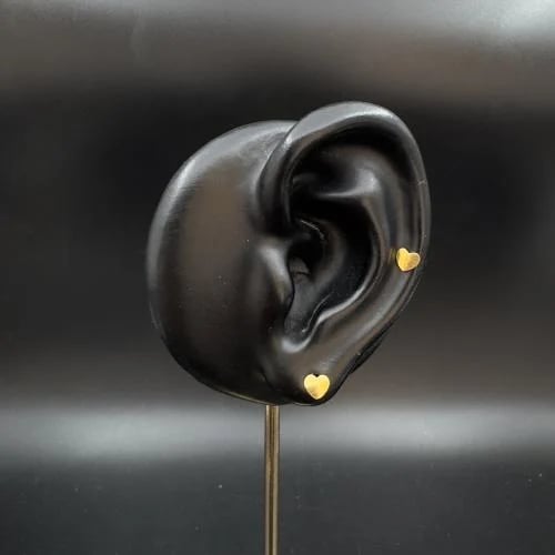 Children's gold earrings