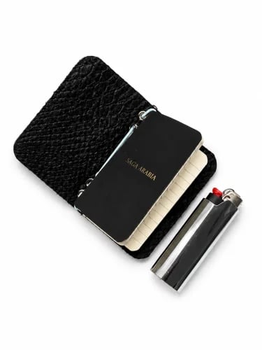 دفتر جيب جلد طبيعي - Pocket Journal