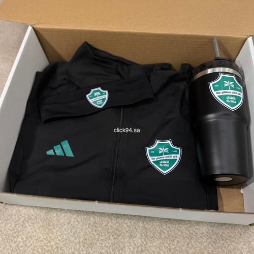 بكج جاكيت الاهلي نسائي + ربطة + مق