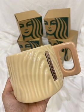 كوب ستاربكس rose gold