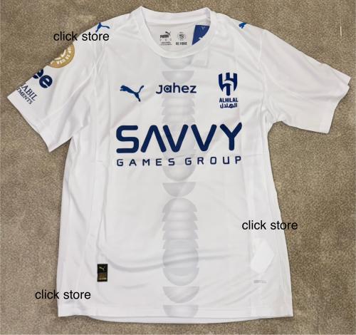 تيشيرت الهلال كاس العالم الجديد 2025 الابيض