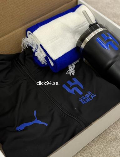 بكج جاكيت الهلال رجالي+ شال + مق