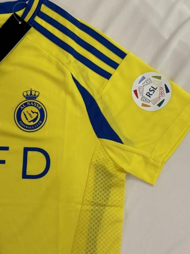 طقم النصر فئة اللاعبين اطفال 2024-2025