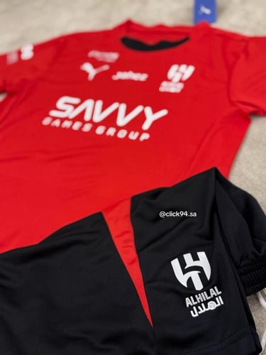 طقم الهلال تدريب اطفال - شبابي 2025-2026