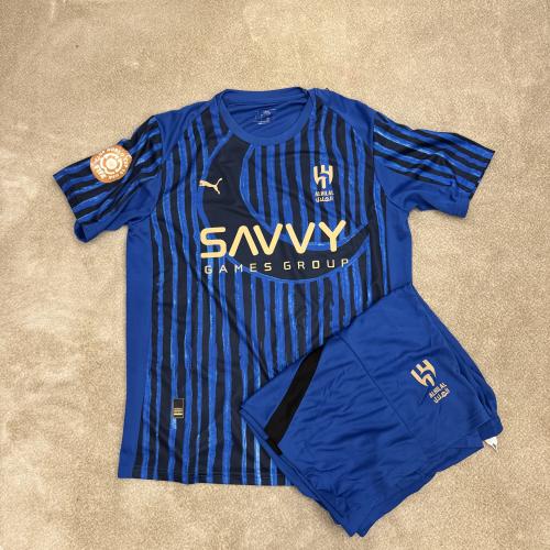 طقم الهلال كأس العالم ازرق