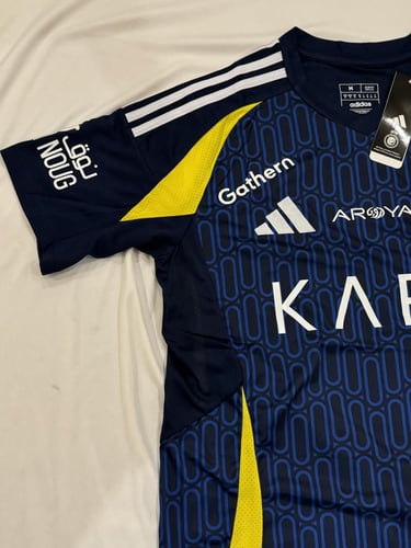 تيشيرت النصر كحلي فئة اللاعبين 2024-2025