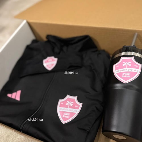 بكج جاكيت الاهلي نسائي + ربطة + مق